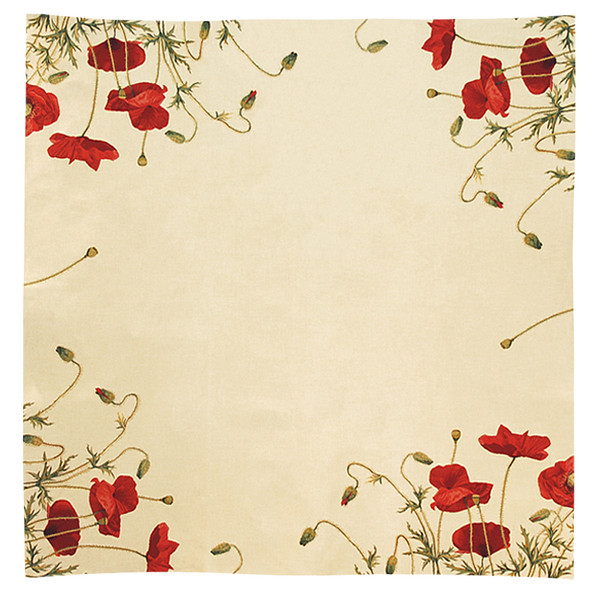 Gentil Coquelicot French Throw WW-5543-7722