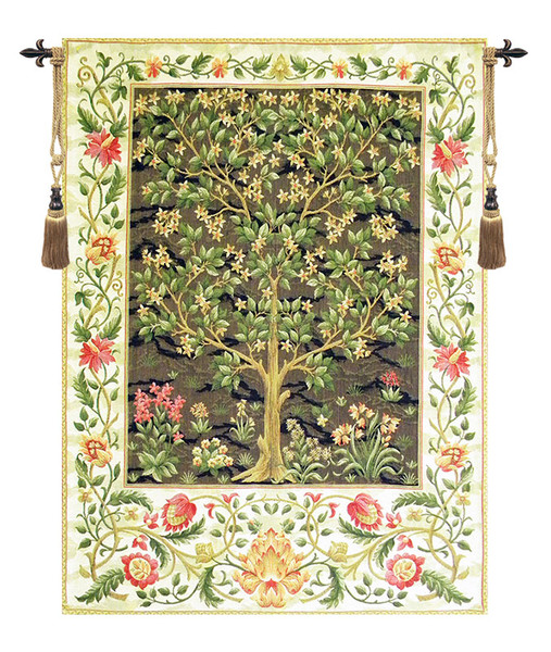 Tree Of Life Beige I European Tapestry WW-6378-8968