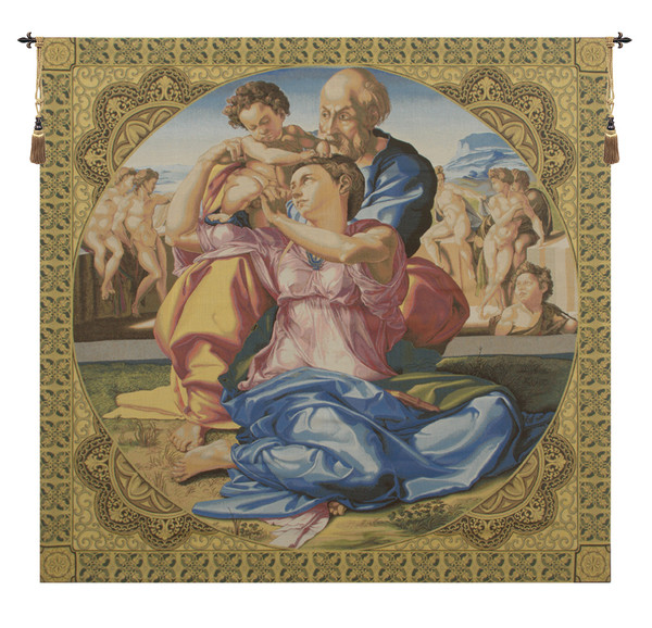 Sacred Family Italian Tapestry WW-6401-9006