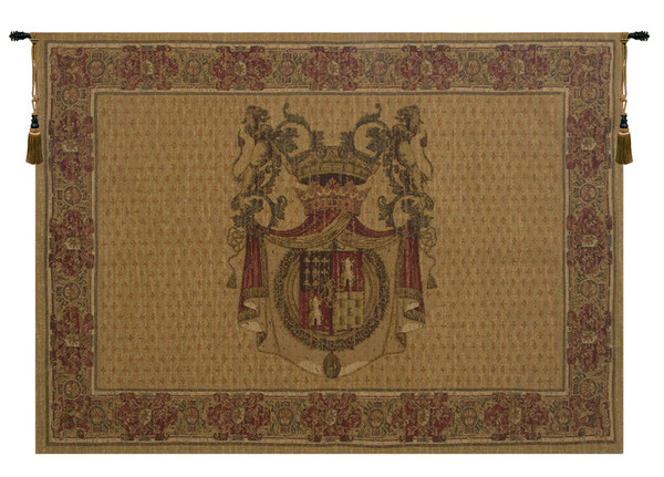 Blason Tours Horizontal Belgian Tapestry WW-656-1068