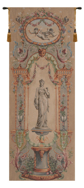 Portiere Statue French Tapestry WW-678-1097
