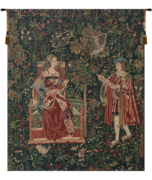 Reading In The Garden Tapestry Wholesale WW-6887-9539