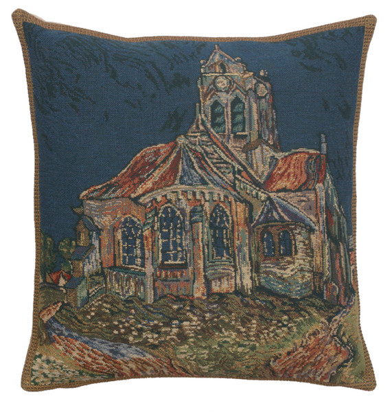 The Church Of Auvers Cushion Wholesale WW-6971-9679