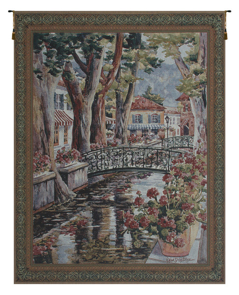 French Village Tapestry Wall Art WW-7310-10046