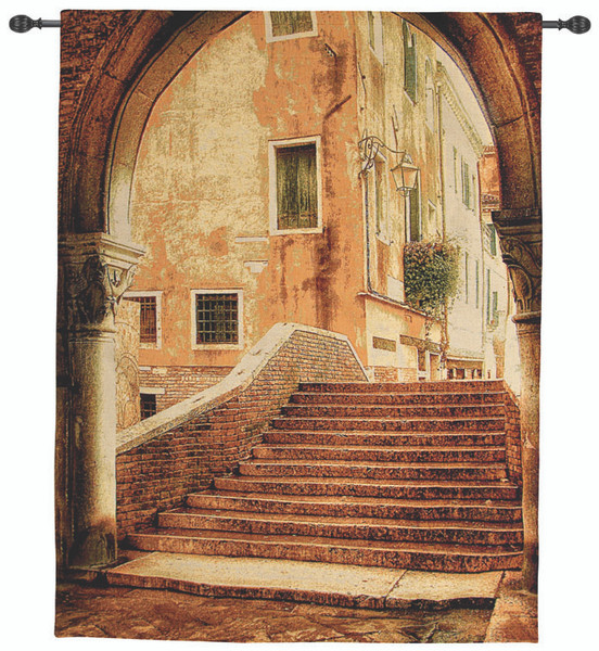 Italian Archway Fine Art Tapestry WW-7333-10072