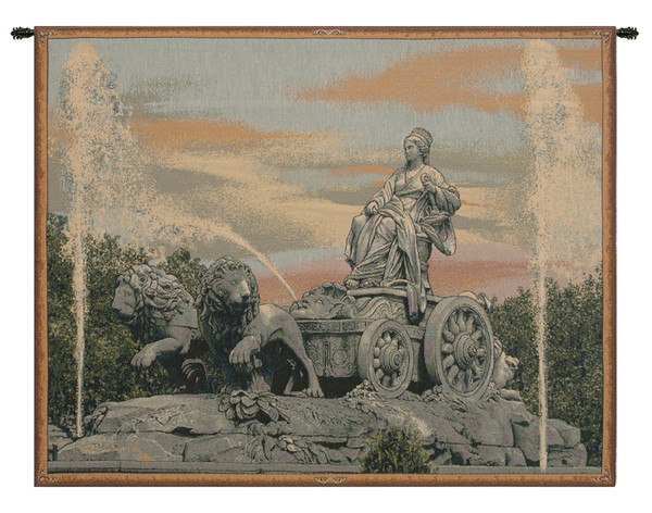 Cibele Madrid Fountain Italian Tapestry WW-7872-10972