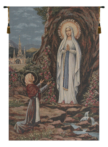 Apparitione Lourdes European Wall Art WW-7911-11056