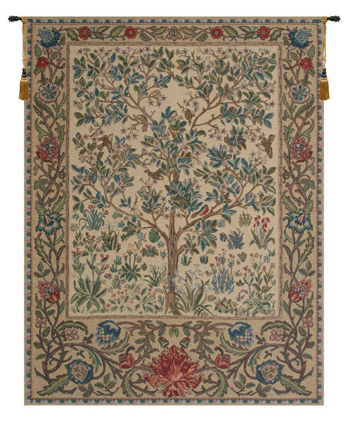 The Tree Of Life Beige Tapestry Wholesale WW-8237-11424