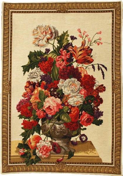 Urn Bouquet European Tapestry WW-8324-11567
