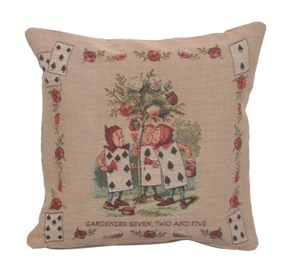 The Garden Alice In Wonderland French Cushion WW-8596-12032