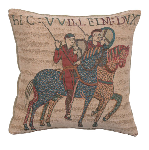 Bayeux Horseriders French Cushion WW-8609-12058