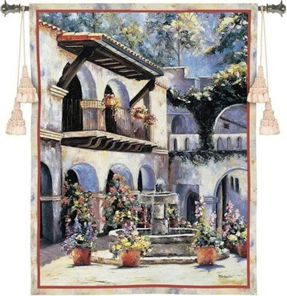 Spanish Estate Tapestry Wall Art WW-8766-12289