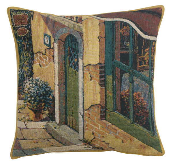 Bellagio Village Door European Cushion WW-9160-12971