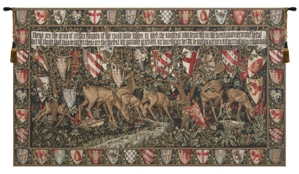 Verdure With Reindeer I European Tapestry WW-972-11548