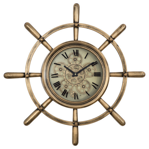 Yosemite Ship'S Wheel Wall Clock 5120011