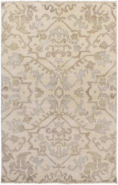 Surya Hillcrest Hand Knotted Brown Rug HIL-9040 - 8' x 11'