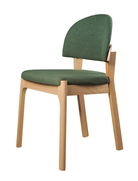 VGTSPILLAR-GRN-2 Modrest Brandon - Modern Green Dining Chair (Set Of 2) By VIG