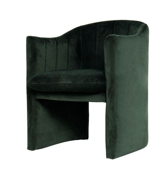 VGEUMC-9704CH-A-GRN Modrest Danube - Modern Jade Green Fabric Dining Chair By VIG