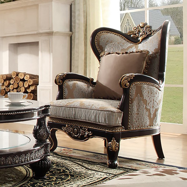 Homey Design Victorian Accent Chair HD-551-CHAIR