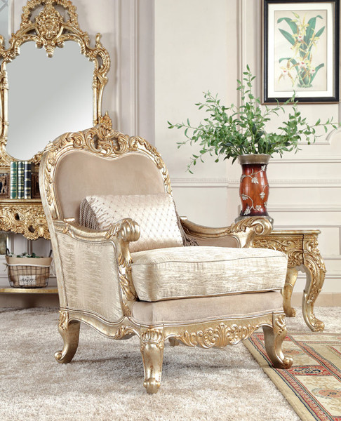 Homey Design Victorian Arm Chair HD-8925-CHAIR