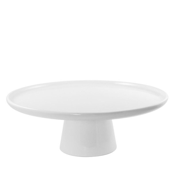 10 Strawberry Street Whittier 10.5" Cake Stand W/ Foot- Pack Of 4 WTR-10CAKESTND