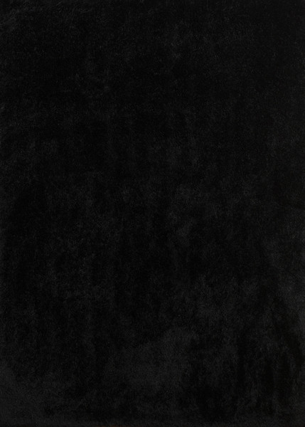 Homeroots 94" X 126" Black Polyester Oversize Rug 367050
