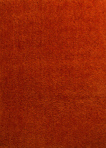 Homeroots 63" X 86" Orange Polyester Area Rug 368305