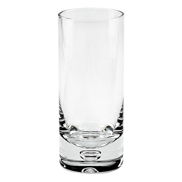 Homeroots Mouth Blown Crystal Lead Free Hiball Glass -13 Oz - 4 Pc Set 375904
