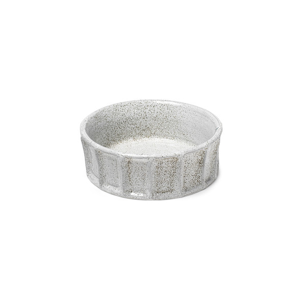 Homeroots Small White Ceramic Bowl 380395