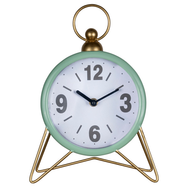 Homeroots Stratton Home Decor Spencer Table Top Clock 380894