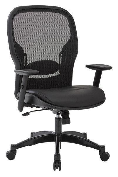 Office Star Breathable Mesh Back Chair - Black 2400E