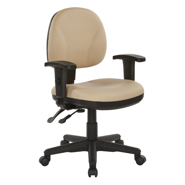 Office Star Sculptured Ergonomic Managers Chair - Buff 8180-R104