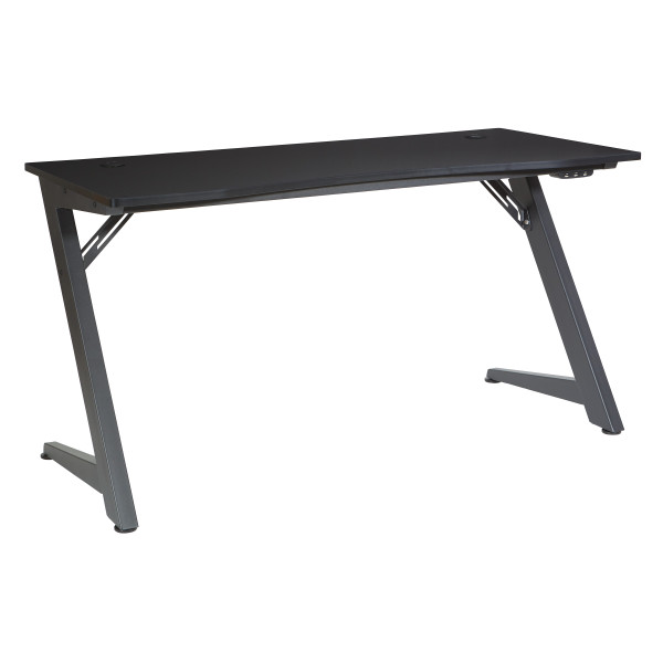 Office Star Beta Battlestation Gaming Desk - Black BET25-BLK