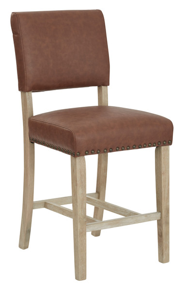 Office Star Carson Counter Stool - Elite Saddle CSN24-BD3