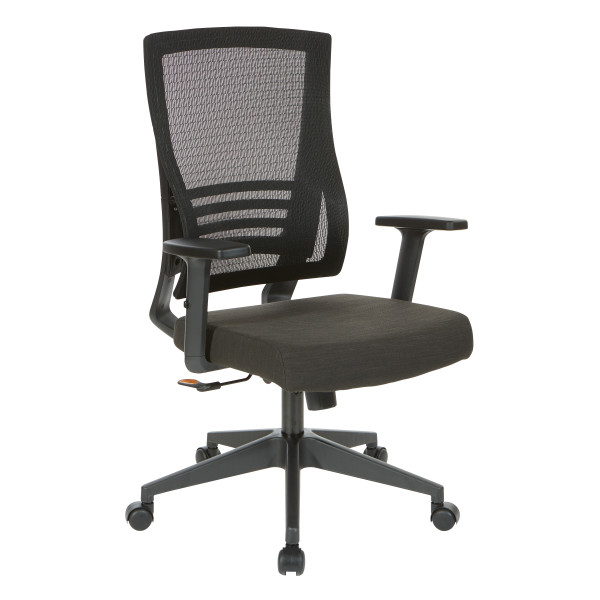 Office Star Vertical Mesh Back Chair - Black EM60930-F23