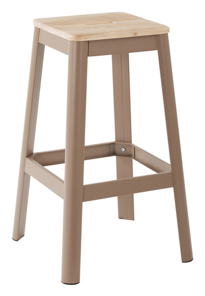 Office Star Hammond 30" Metal Barstool - Frosted Cappuccino HMM9430L-C233