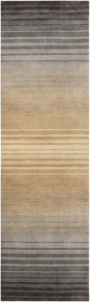 Surya Indus Valley Hand Loomed White Rug IND-95 - 2'6" x 8'