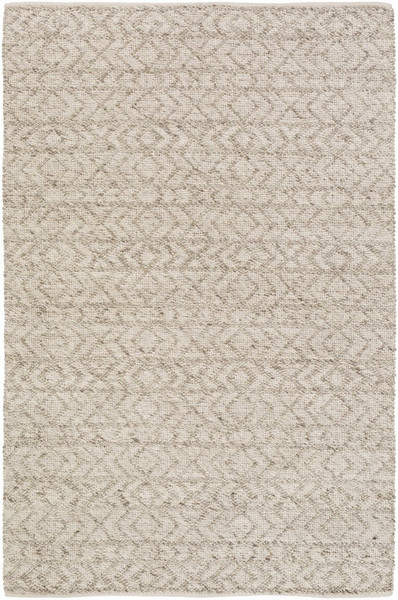 Surya Ingrid Hand Woven White Rug ING-2004 - 6' x 9'