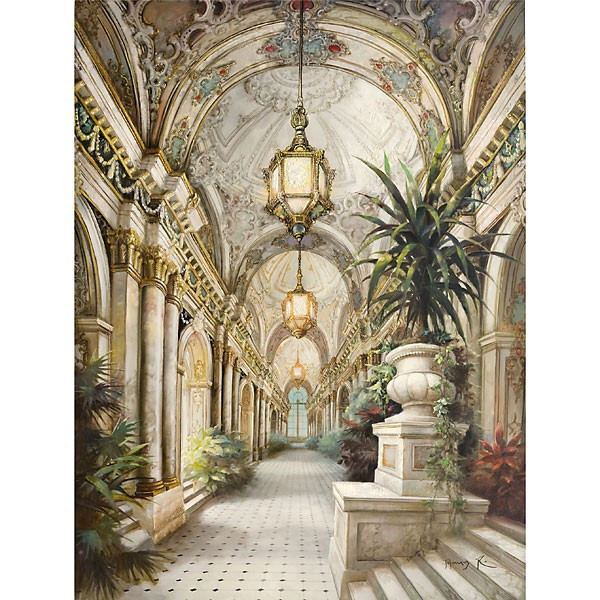 AFD Home Palace Interior Gallery Wrap Wall Decor 11158153