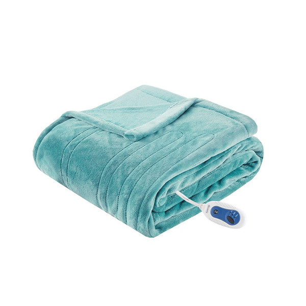 Heated Plush Throw By Beautyrest BR54-1923