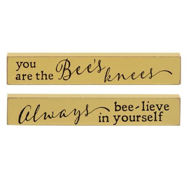 *Bee'S Knees Mini Stick 2 Asstd. (Pack Of 2) G35364 By CWI Gifts