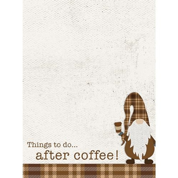 Things To Do...After Coffee! Notepad G54098 By CWI Gifts
