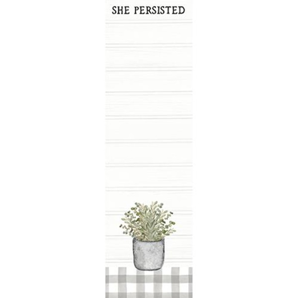 She Persisted Long Notepad G54107 By CWI Gifts
