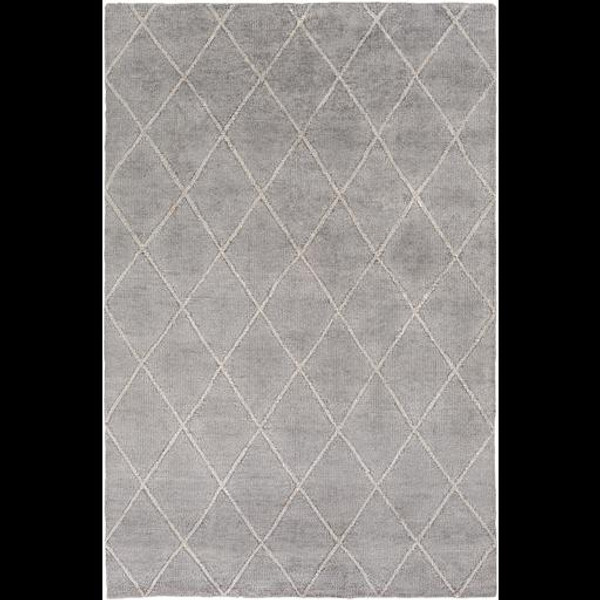 Surya Jaque Hand Knotted White Rug JAQ-4001 - 6' x 9'