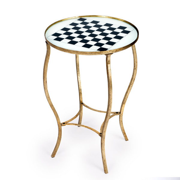 Butler Judith Antique Gold Game Table 5341025