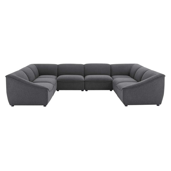 Modway Comprise 8-Piece Sectional Sofa EEI-5414-CHA