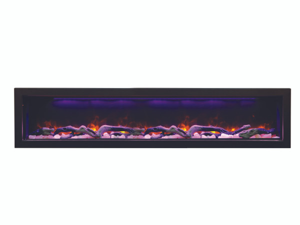 BI-72-DEEP-OD 72" Electric Deep Built-In Only Comes With Optional Black Steel Surround