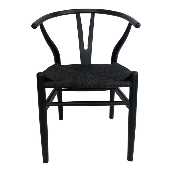 Moes Home Ventana Dining Chair Black (Set Of 2) FG-1015-02