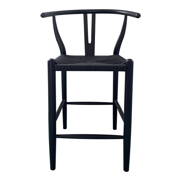 Moes Home Ventana Counter Stool Black FG-1018-02