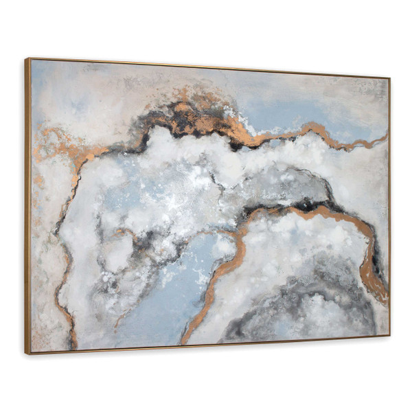 Vertuu Alabaster Hand Painted Canvas, Small 01-00999S